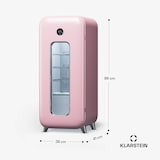 thumbnail of Klarstein Shirley 15 Uno Weinkühlschrank 15 Flaschen 5 - 20 °C Touch Retro Pink