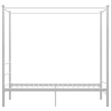 thumbnail of vidaXL Himmelbett Weiß Metall 90x200 cm