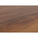 thumbnail of Salontafel HWC-M61, bijzettafel sofatafel, massief hout HPL laminaat melamine Ø80cm, sheesham hout look, donker frame