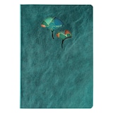 thumbnail of Clairefontaine 4x Ginkgo, Notizbuch aus Leder, A5 14,8x21 cm, 72 Blatt liniert 90g, sortiert - 115949C