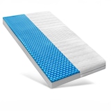 thumbnail of Sleepneo matras 120x200 - pocketvering matras 120x200 H2 H3, hoogte 21cm, 7-zone matras, ademende aloë vera dubbeldoek hoes