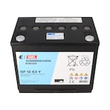 thumbnail of Akku kompatibel E-Mobile Invacare Storm III+ IV 12V 63Ah