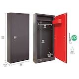 thumbnail of ARREGUI Braco ARM100335 Armero de Acero para 10 Escopetas, Armero para Rifles Cajón Interior, Caja Fuerte para Armas, ESPAÑA, PORTUGAL: no homologado