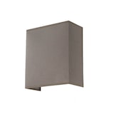 thumbnail of Licht-Erlebnisse Loft Wandleuchte ALICE Stoff Schirm Taupe eckig gemütlich E27 Moderne Design Wandlampe Schlafzimmer Wohnzimmer Flur, DO181-98-02