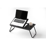 thumbnail of KITHOME - Mesa Plegable Auxiliar Multifuncional, 55x32x28cm, Negro