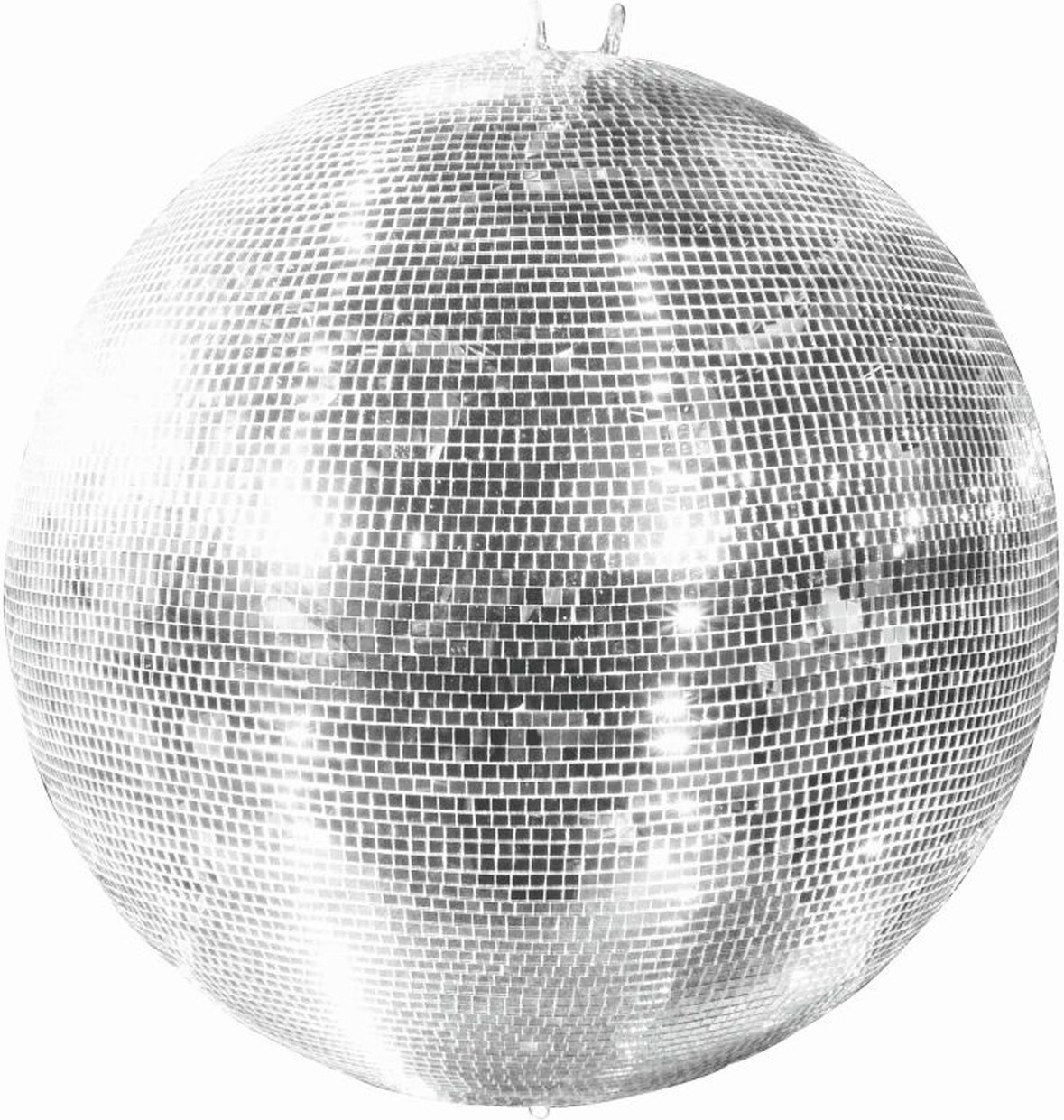 Spiegelkugel 75cm silber Safety Discokugel 7x7mm Spiegel PREMIUM