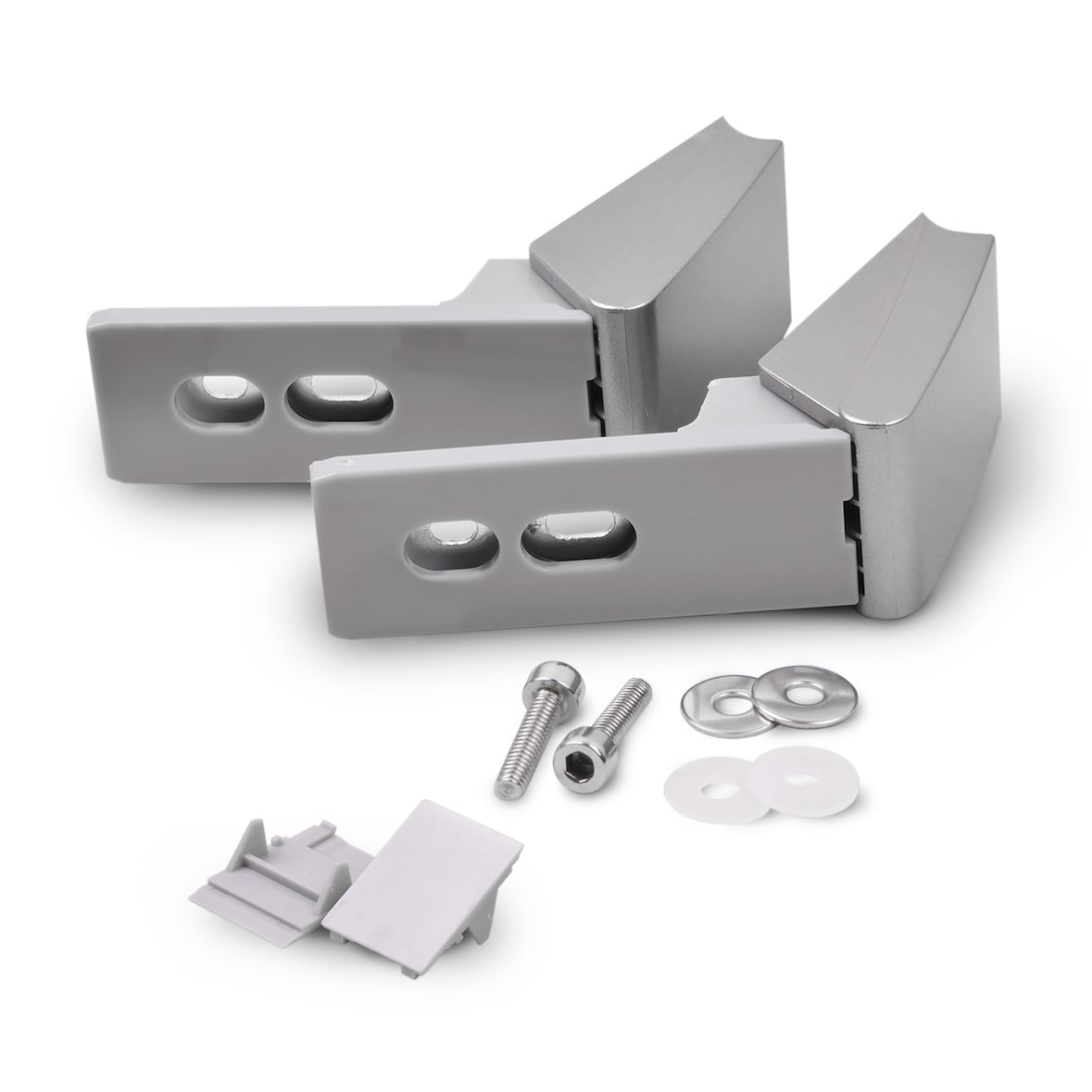 Reparatursatz 2x Türscharnier passend wie Liebherr 9590178 für Kühlschrank