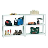 thumbnail of SimonRack Scaffali Metallo Garage 2000x900x400 mm, 6 Ripiani in Acciaio, Portata, 75 kg per Ripiano, Bianco – Advantage