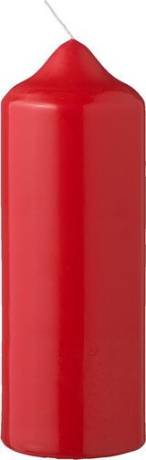 thumbnail of METRO Professional Candela a colonna, paraffina, 7,8 x 22 cm, circa 95 ore, rosso, 1 pezzo