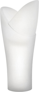 Vaso per piante KNUDSEN 20xH18 cm bianco