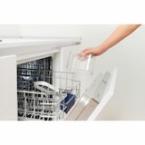 thumbnail of EMSA Optima Vorratsdosen Set, 3-tlg., Aufbewahrungsdosen, Vorratsode, Frischhaltedose, Kunststoff, Transparent / Weiß, N11427