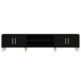 thumbnail of vidaXL TV-Schrank Schwarz 180x31,5x40 cm Holzwerkstoff