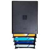 thumbnail of Exacompta 3104202D BEE BLUE, Schubladenbox mit 4 Schubfächern BIG BOX - Farben sortiert