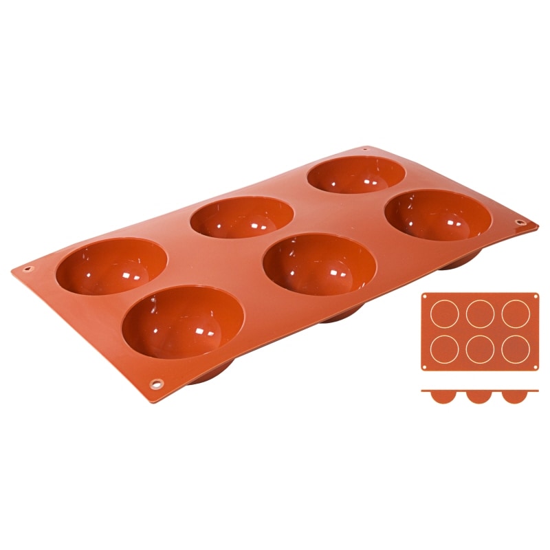 Contacto Backmatte Halbkugel 7 cm