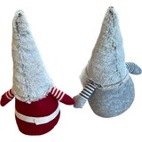 thumbnail of Kerst Gnome Kerst Gnoom Kerstkabouter - 22 x 6 cm - Rood Grijs - 2 Stuks