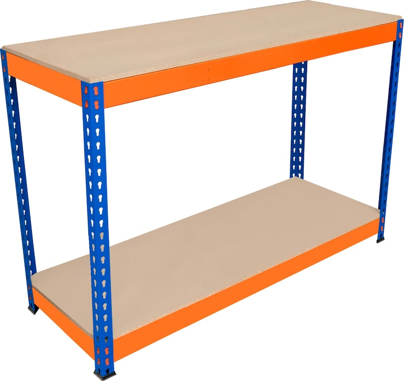 Monster Racking Werkbank met 2 Planken S-Rax - 120cm x 45cm x 90cm | Makro