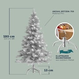 thumbnail of Weihnachtsbaum 180cm weiß