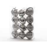 thumbnail of Glocken Metallglocken Weihnachten Baumschmuck silber 12 tlg