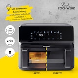 thumbnail of GOURMETmaxx Heißluft-Fritteuse Vario-Doppelkammer 9l