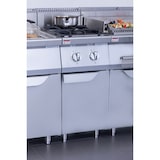 thumbnail of METRO PROFESSIONAL Gasherd GGS1700, 40 x 70 x 54.7 cm, Edelstahl, 2 Brenner