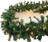 thumbnail of XXL 100 LED Tannengirlande Lichterkette 810cm Girlande innen und außen
