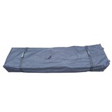 thumbnail of METRO Professional Gazebo pieghevole pop-up Thagpi, acciaio / alluminio / poliestere / PVC, 6 x 3 m, idrorepellente, argento / bianco