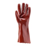 thumbnail of Coverguard - Gants de protection chimique rouge 36cm en coton enduit PVC EUROCHEM 3636 (Pack de 10) #E84C3D Taille 9