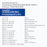 thumbnail of VIOKS Set 4x Filterbeutel Vlies passend wie Kärcher 2.863-006.0 für WD Staubsauger