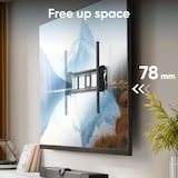 thumbnail of ONKRON Soporte TV Pared Inclinable y Giratorio para 55-100 pulgadas, hasta 75 kg, VESA 75x75 a 800x600, UT4-B Negro