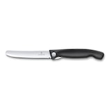 thumbnail of Victorinox swiss classic, coltello nero pieghevole per verdure, tascabile lama liscia