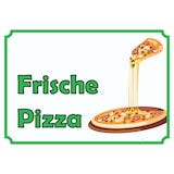 thumbnail of Frische Pizza Schild A1 Rückseite selbstklebend