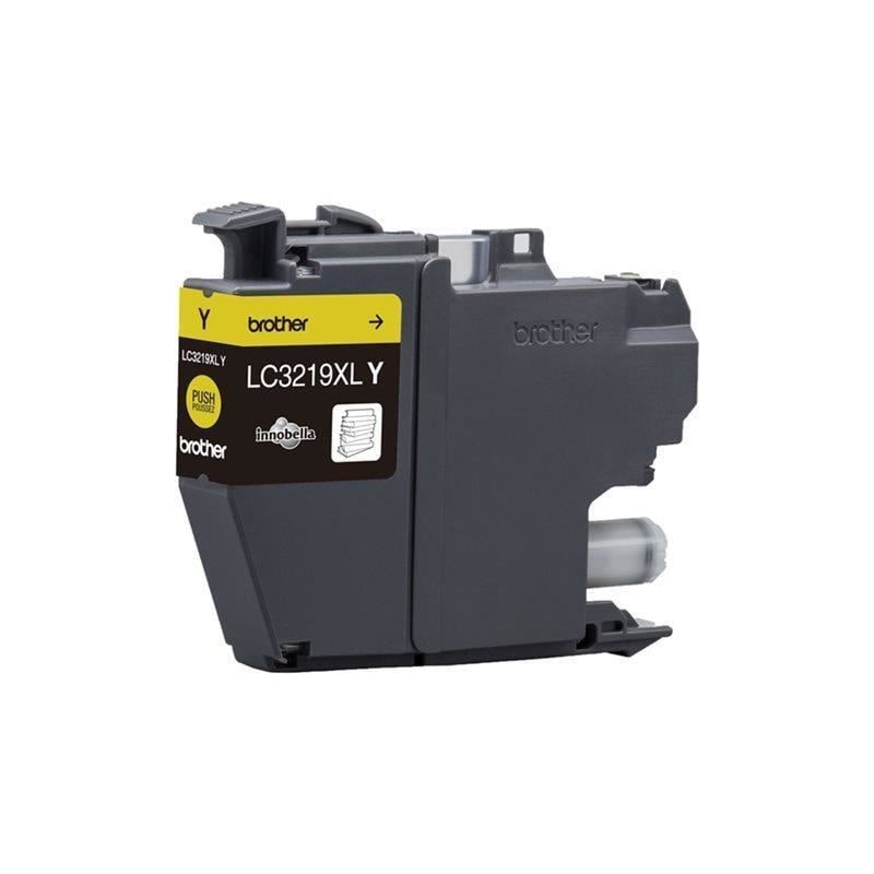 Brother inktcartridge, 1.500 pagina's, OEM LC-3219XLY, geel