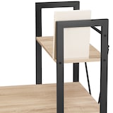 thumbnail of tectake Bureau informatique HERSHEY 122x61x120cm - Bois clair industriel, Chêne Sonoma - 404426