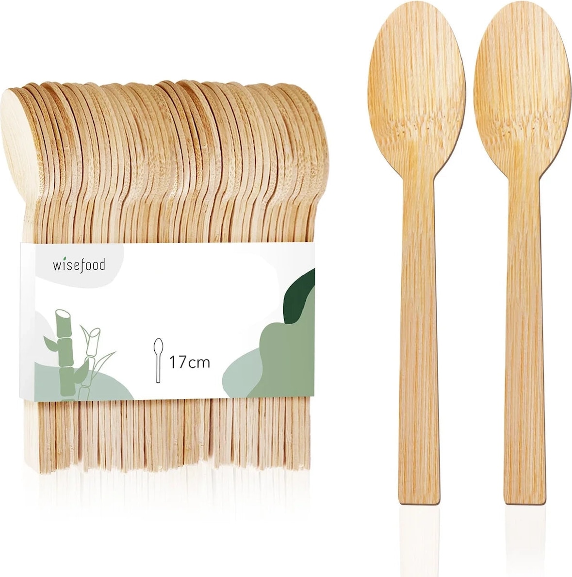 Bambus-Löffel, 17 cm: 100 Löffel