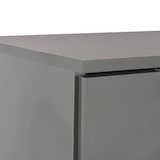 thumbnail of vidaXL Sideboard Hochglanz-Grau 107 x 35 x 76 cm