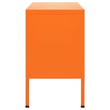 thumbnail of Mueble para TV de acero naranja 105x35x50 cm