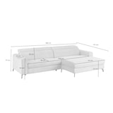 thumbnail of KAWOLA Sofa LAISKA Ecksofa Cord olivgrün Longchair rechts