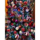 thumbnail of 10 Weihnachtskugeln 6cm Glas Christbaumkugeln Weihnachtsbaumkugeln rot