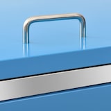 thumbnail of vidaXL Mülltonnenbox für 4 Tonnen 276,5x77,5x112,5 cm Edelstahl