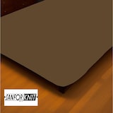 thumbnail of Jersey Spannbettlaken Doppelpack 60 x 120 - 70 x 140 cm Schokobraun