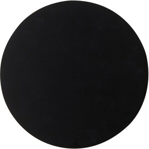 SOLARIS – Design-Wandleuchte 12 W 3000 K Schwarz Durchmesser 11 cm, CRI90, IP20, Phasenschnitt dimmbar – Rossini Group