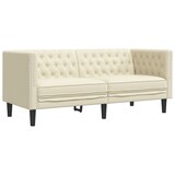 thumbnail of vidaXL 3-tlg. Chesterfield-Sofa-Set Creme Kunstleder