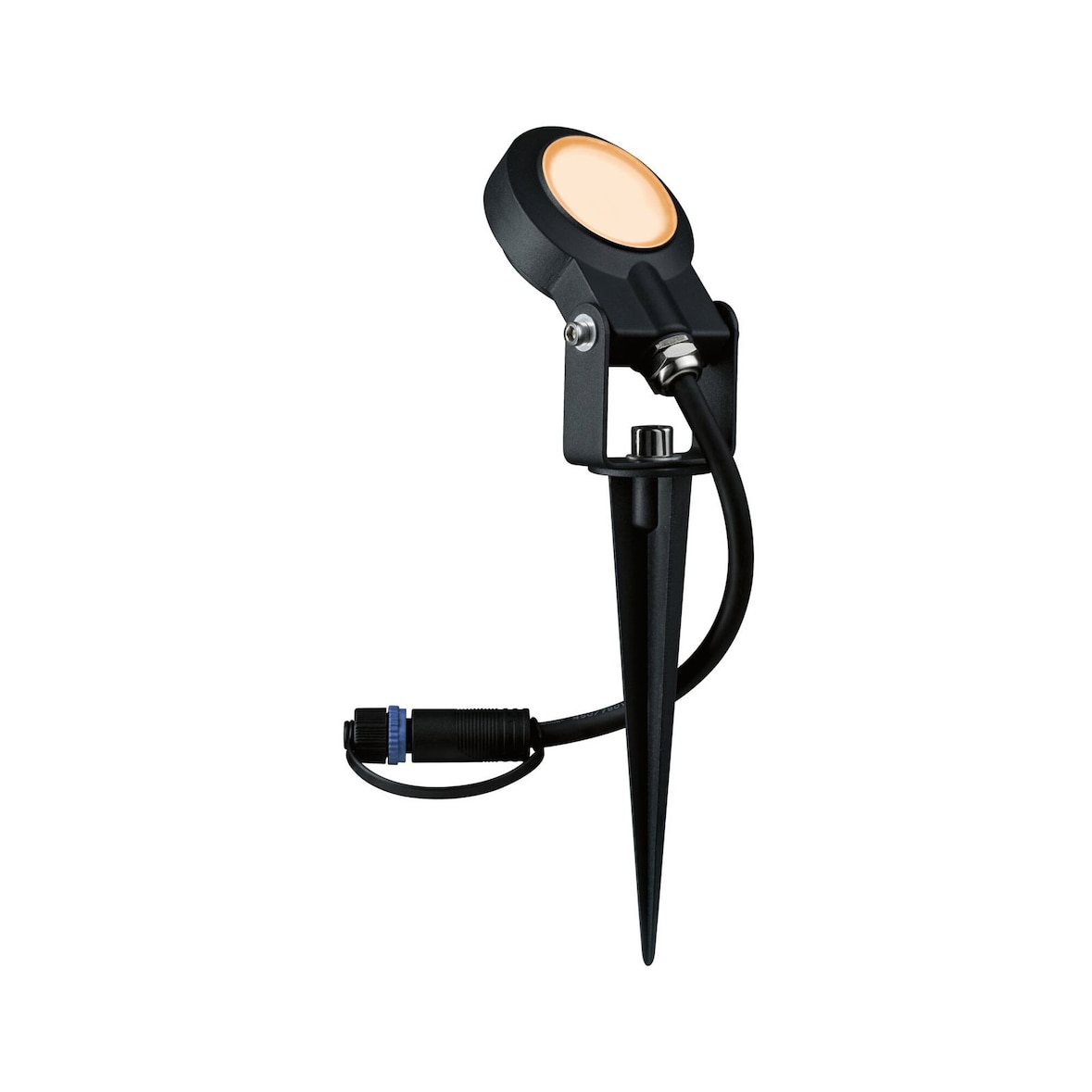 Paulmann Plug & Shine Projecteur de jardin LED Sting Spot individuel favorable aux insectes IP67 2200K 6,3W   Anthracite 94728