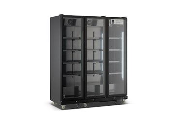 METRO PROFESSIONAL Frigorifero per bevande GSC11500B, 180 x 58.5 x 198 cm, 1344 L, nero