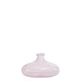 thumbnail of Vaso artesanal com flor em vidro borossilicato soprado à mão, cor rosa, capacidade 19cl, design decorativo elegante para uso interno e externo.