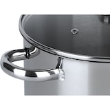 thumbnail of aro Suppentopf mit Deckel, Edelstahl, Ø 20 cm, 5 L, Induktion