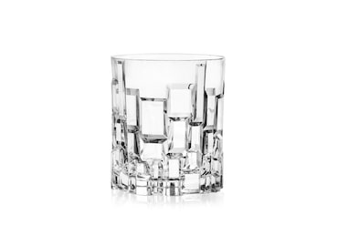 RCR set van 6 waterglazen Etna, transparant glas, 28 cl