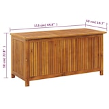 thumbnail of Helloshop26 - Coffre boîte meuble de jardin rangement 113 x 50 x 58 cm bois d'acacia solide 02_0013000