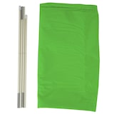 thumbnail of Schutzhülle HWC für Ampelschirm bis 4,3 m (3x3 m), Abdeckhülle Cover mit Reißverschluss ~ grün