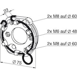 thumbnail of Somfy Universallager 9910008